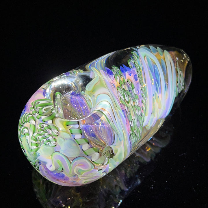 XL Inside Out Egg Spoon Glass Pipe Avant Garde   