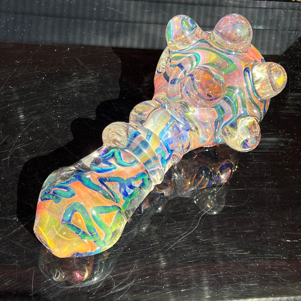 Chunky Marble Pipe Glass Pipe TG   