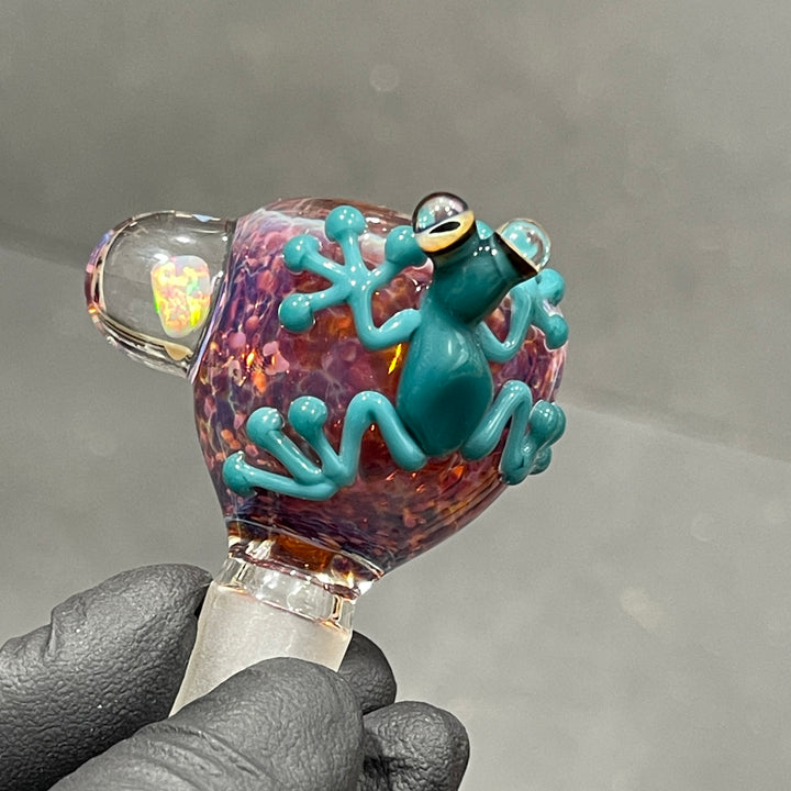 14 mm Frog Opal PullSlide Accessory Beezy Glass   