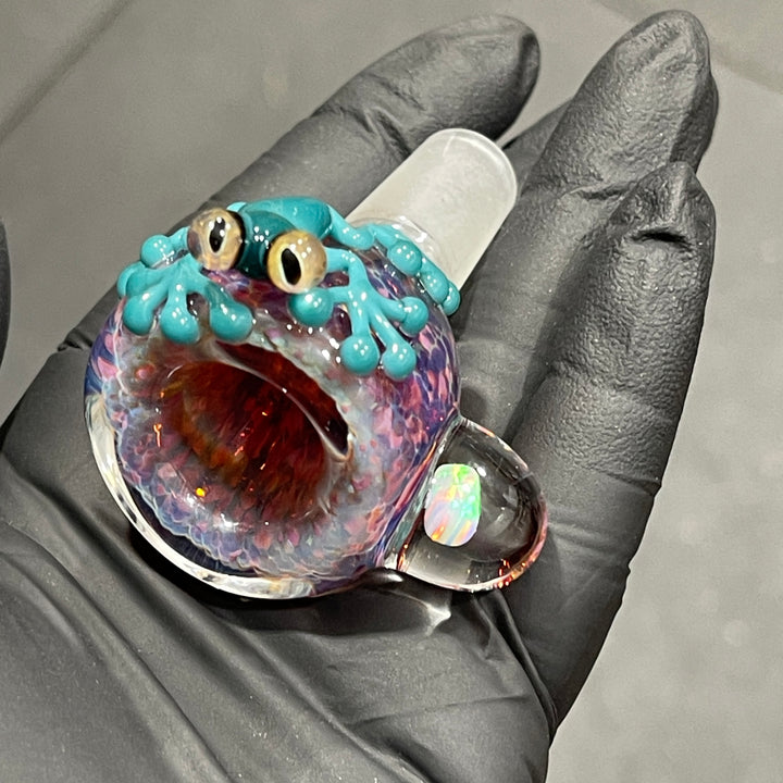 14 mm Frog Opal PullSlide Accessory Beezy Glass   