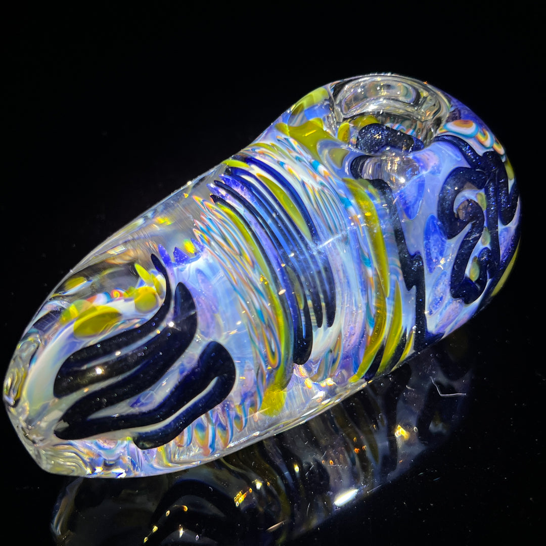 XL Inside Out Egg Spoon Glass Pipe Avant Garde   