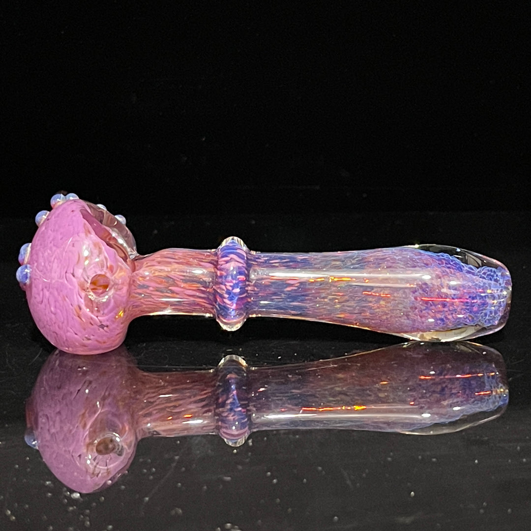 Purple Magic Frog Spoon Glass Pipe Beezy Glass   