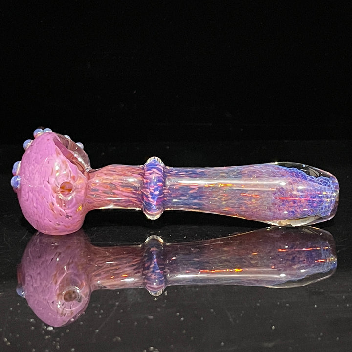 Purple Magic Frog Spoon Glass Pipe Beezy Glass   