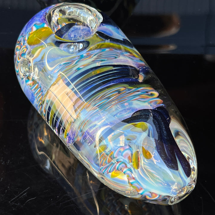 XL Inside Out Egg Spoon Glass Pipe Avant Garde   