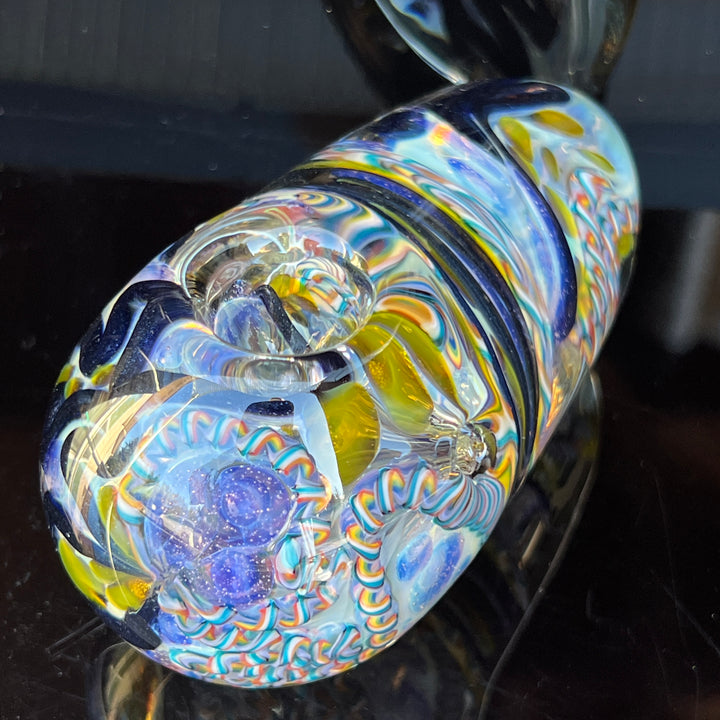 XL Inside Out Egg Spoon Glass Pipe Avant Garde   