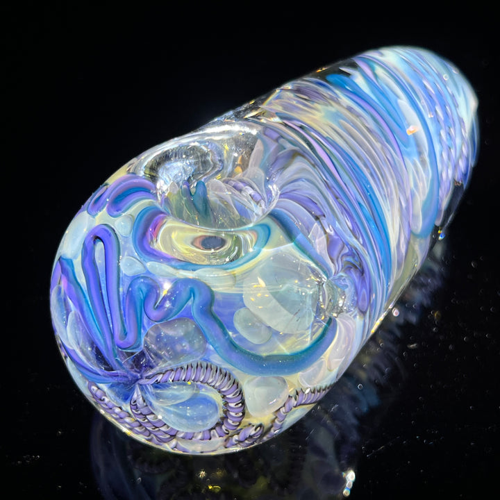 XL Inside Out Egg Spoon Glass Pipe Avant Garde   