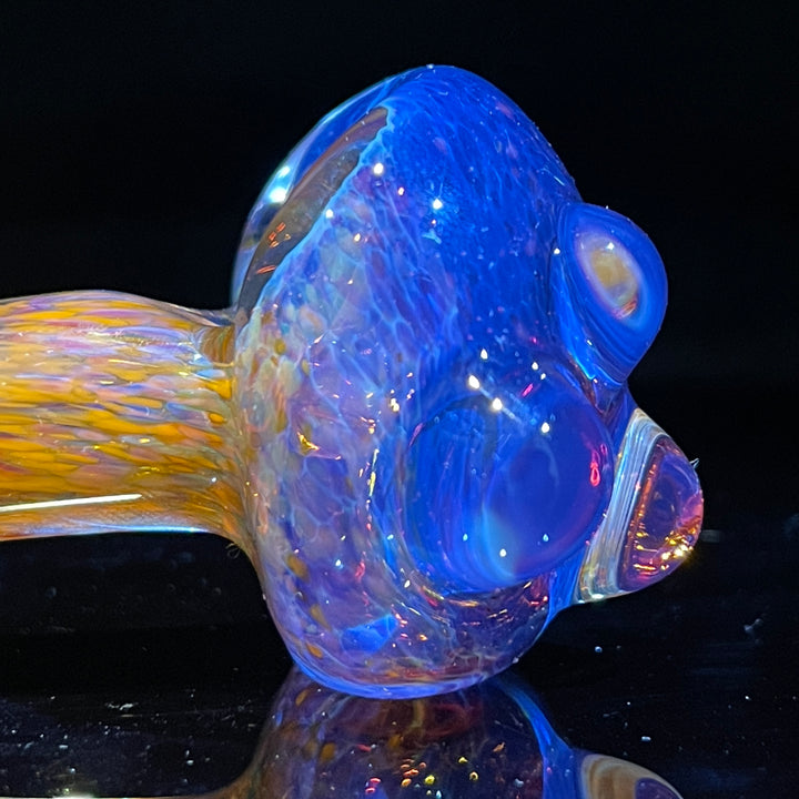 Purple Magic Marble Pipe Glass Pipe Beezy Glass   