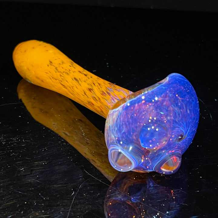 Purple Magic Marble Pipe Glass Pipe Beezy Glass   