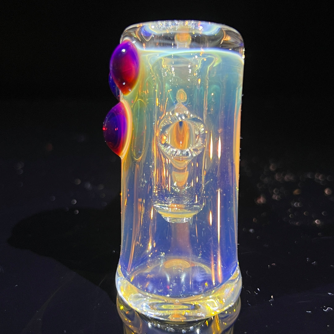 Silver Fumed Hash Hammer Glass Pipe KOP Glass   