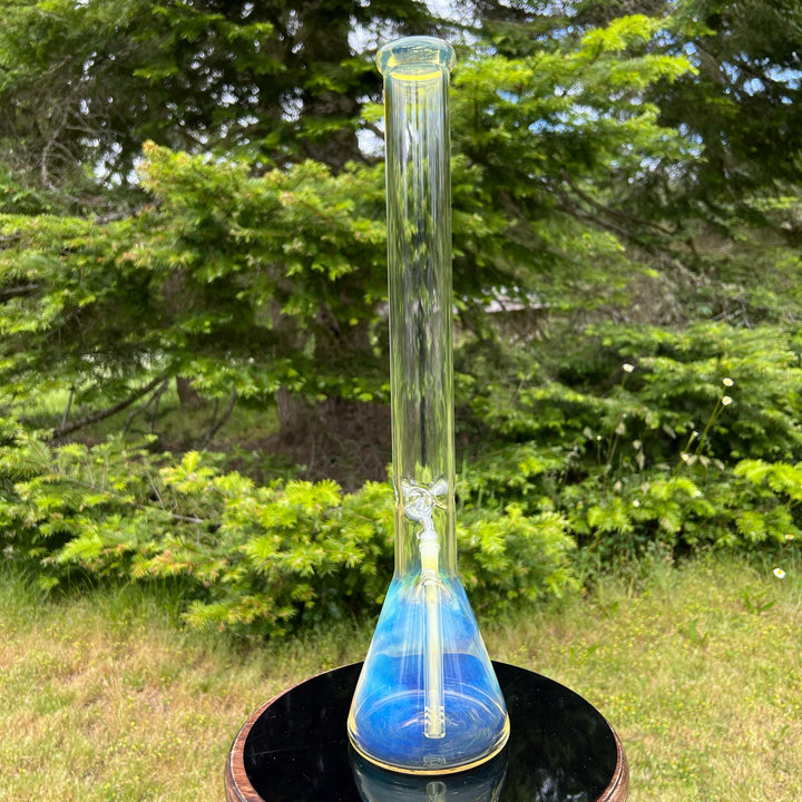 22" Fume Beaker Bong Glass Pipe TG   