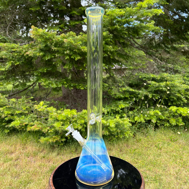 22" Fume Beaker Bong Glass Pipe TG   