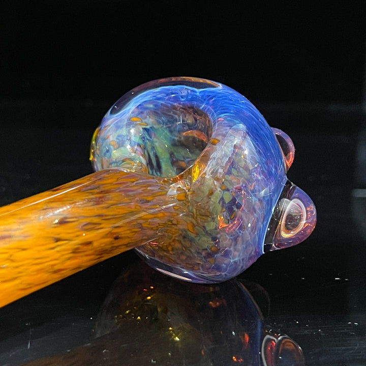 Purple Magic Marble Pipe Glass Pipe Beezy Glass   