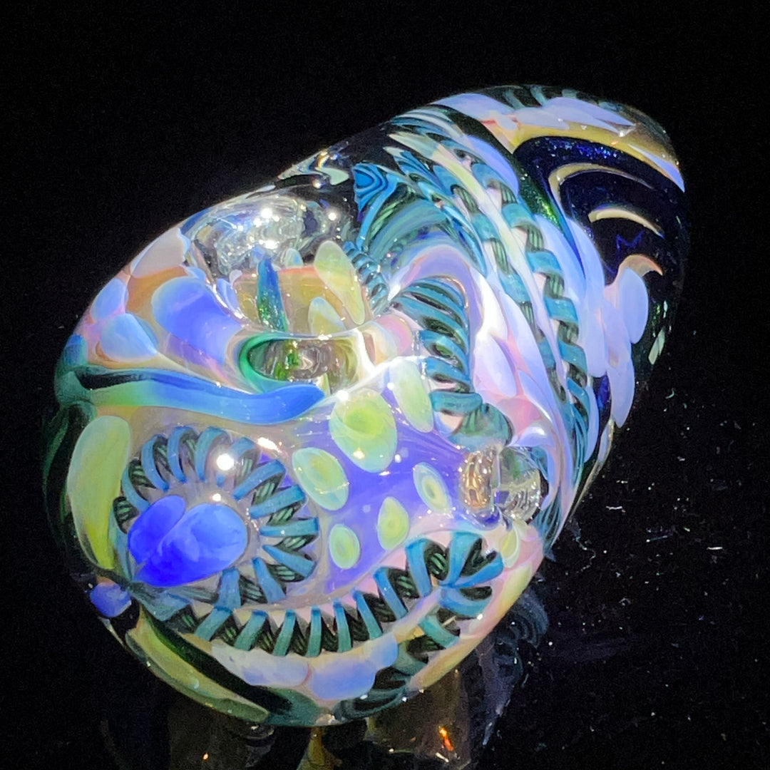 XL Inside Out Egg Spoon Glass Pipe Avant Garde   