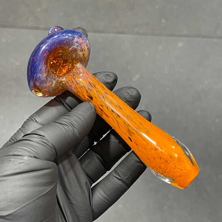 Purple Magic Marble Pipe Glass Pipe Beezy Glass   