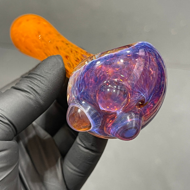 Purple Magic Marble Pipe Glass Pipe Beezy Glass   