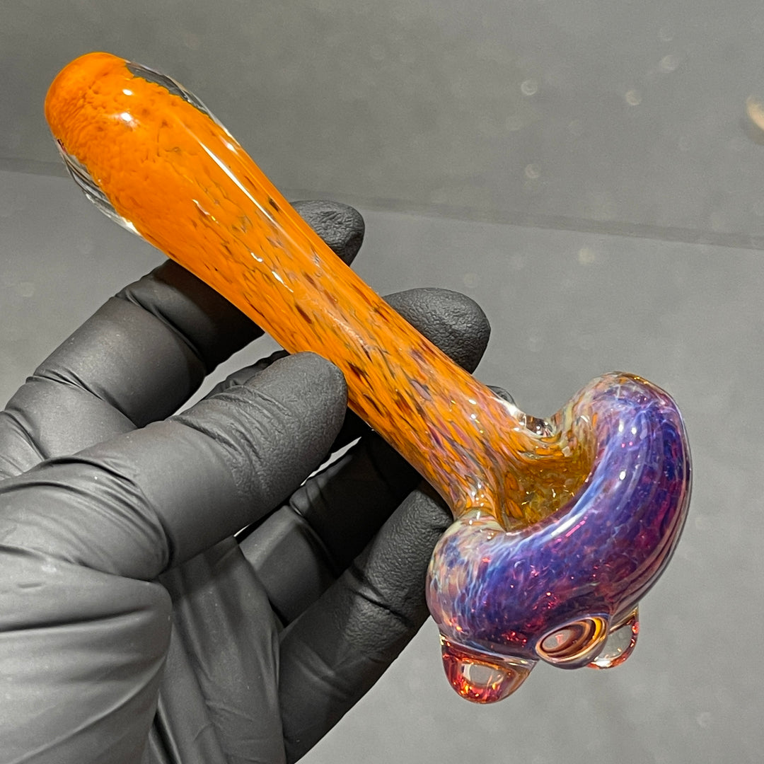 Purple Magic Marble Pipe Glass Pipe Beezy Glass   