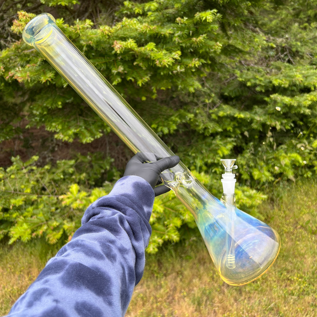 22" Fume Beaker Bong Glass Pipe TG