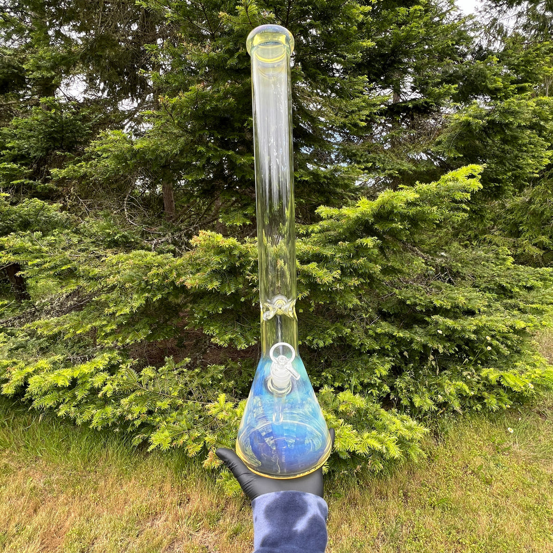 22" Fume Beaker Bong Glass Pipe TG   