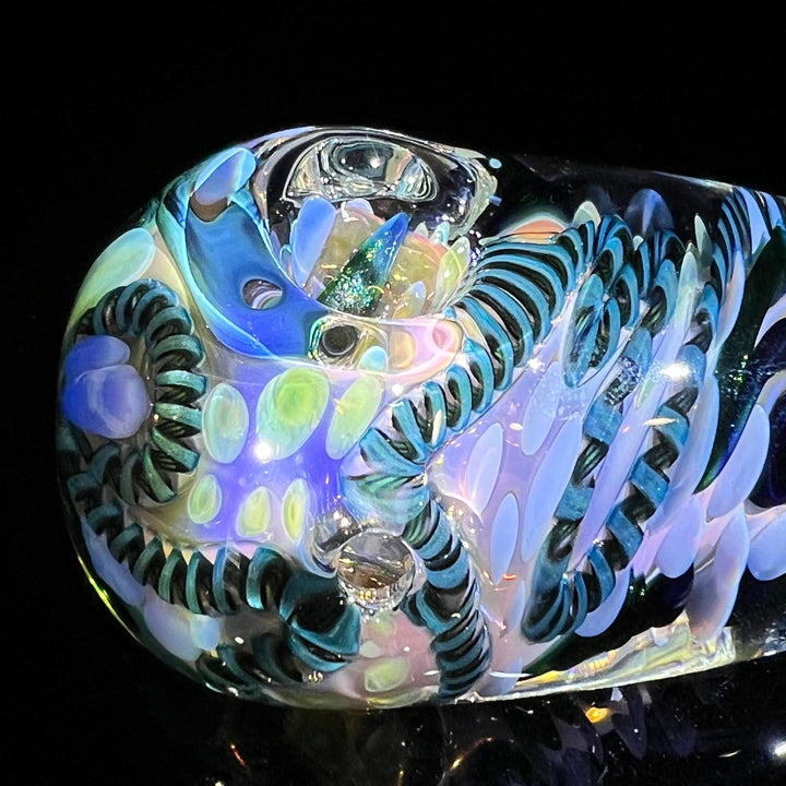 XL Inside Out Egg Spoon Glass Pipe Avant Garde   