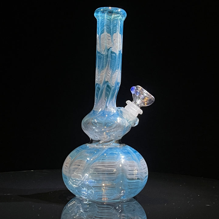 9" Sea Ice Double Bubble Bong Glass Pipe Mary Jane's Glass