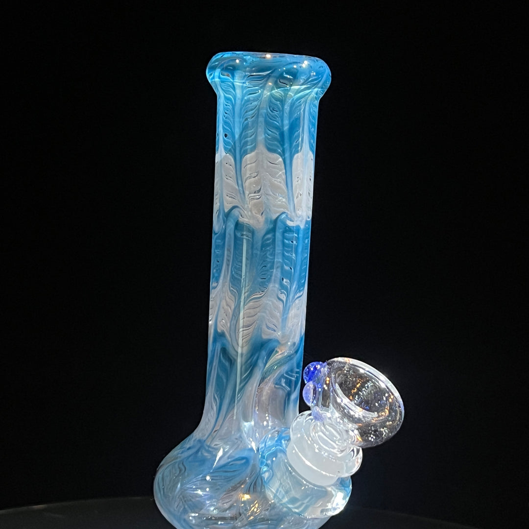 9" Sea Ice Double Bubble Bong Glass Pipe Mary Jane's Glass