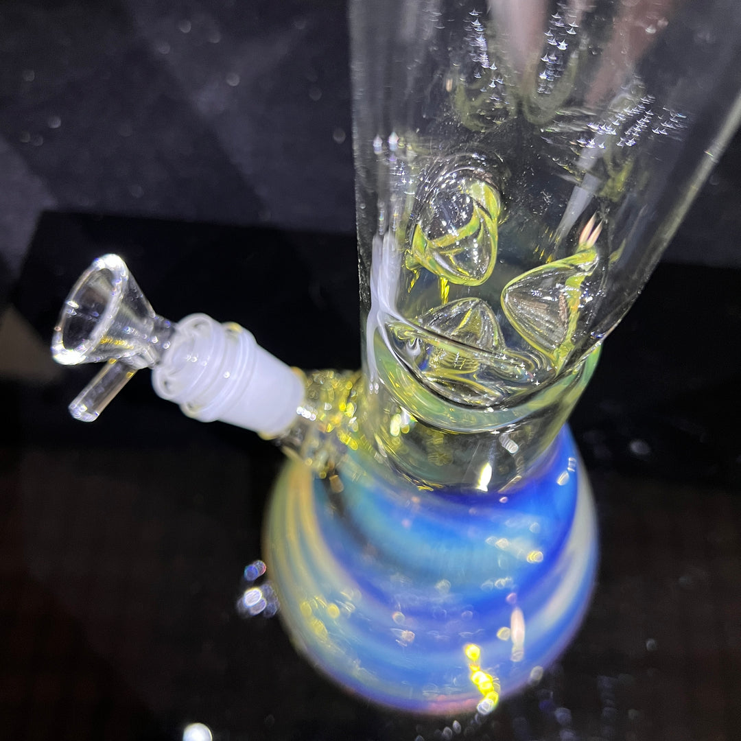 22" Fume Beaker Bong Glass Pipe TG   