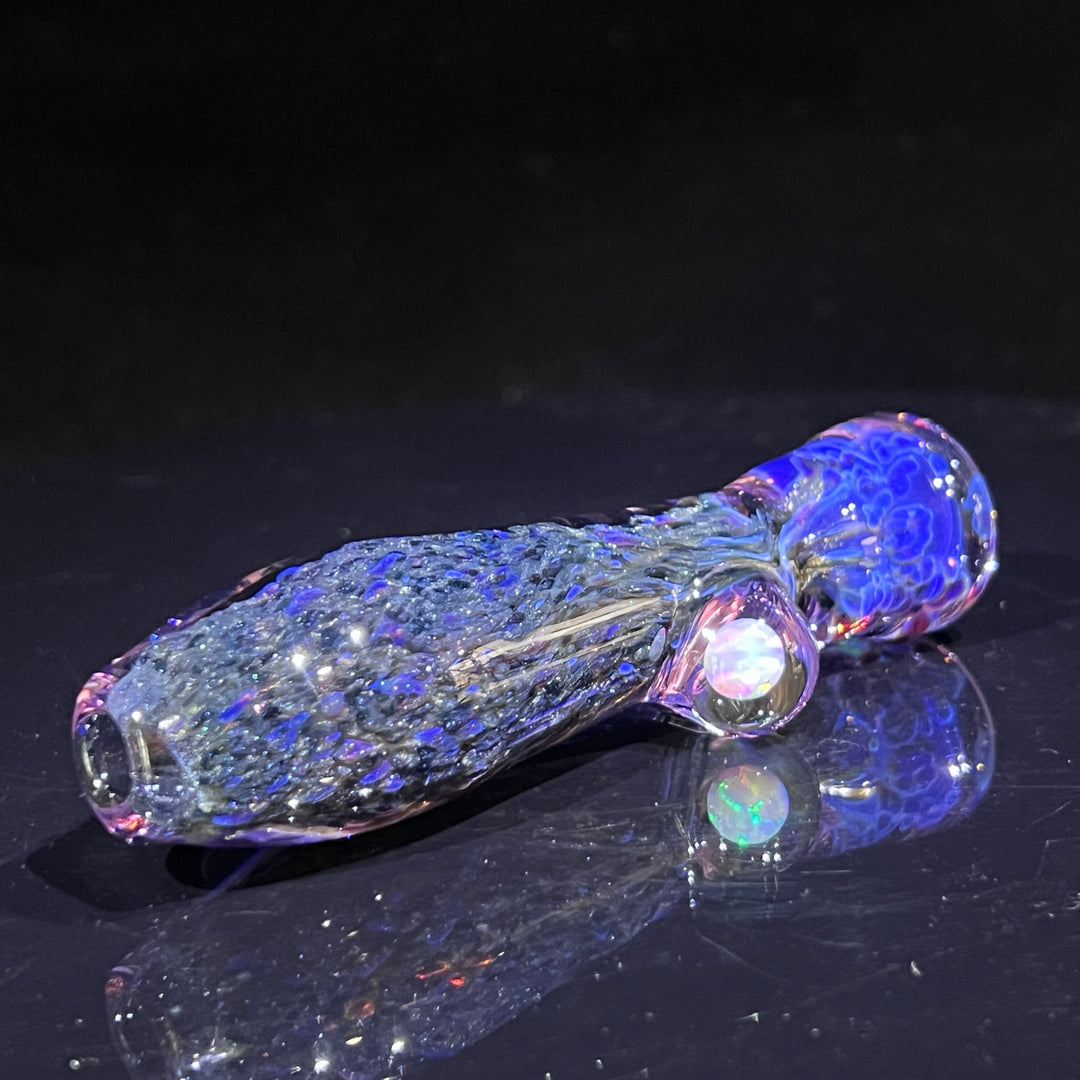 Black Plasma Opal Chillum Glass Pipe Tako Glass   