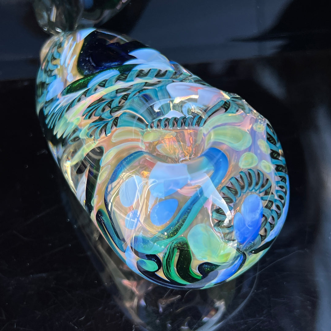 XL Inside Out Egg Spoon Glass Pipe Avant Garde   