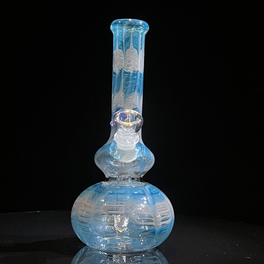 9" Sea Ice Double Bubble Bong Glass Pipe Mary Jane's Glass