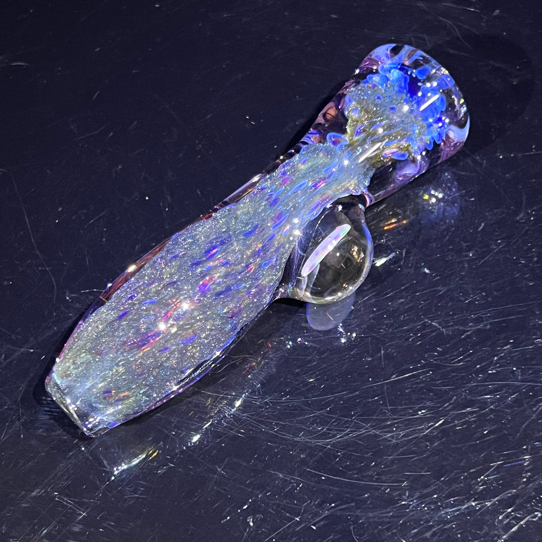 Black Plasma Opal Chillum Glass Pipe Tako Glass   