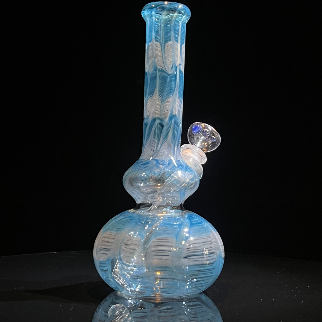 9" Sea Ice Double Bubble Bong Glass Pipe Mary Jane's Glass