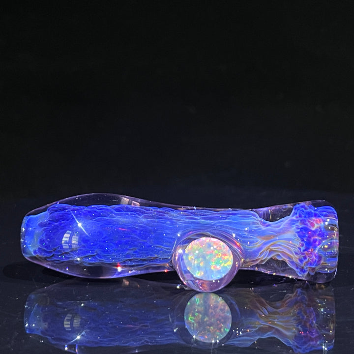 Purple Plasma Opal Chillum Glass Pipe Tako Glass   