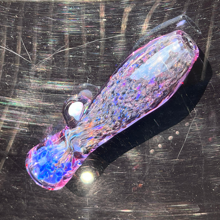 Black Plasma Opal Chillum Glass Pipe Tako Glass   