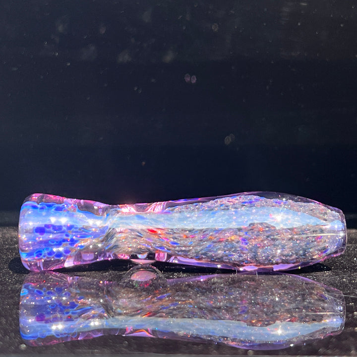 Black Plasma Opal Chillum Glass Pipe Tako Glass   