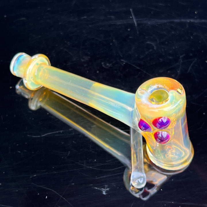 Silver Fumed Hash Hammer Glass Pipe KOP Glass   