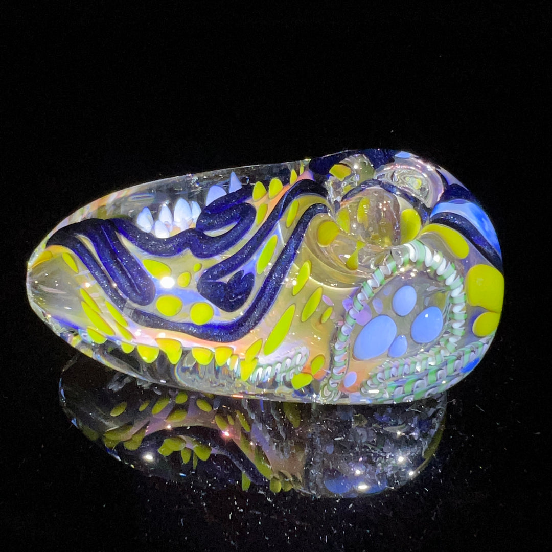 XL Inside Out Egg Spoon Glass Pipe Avant Garde   