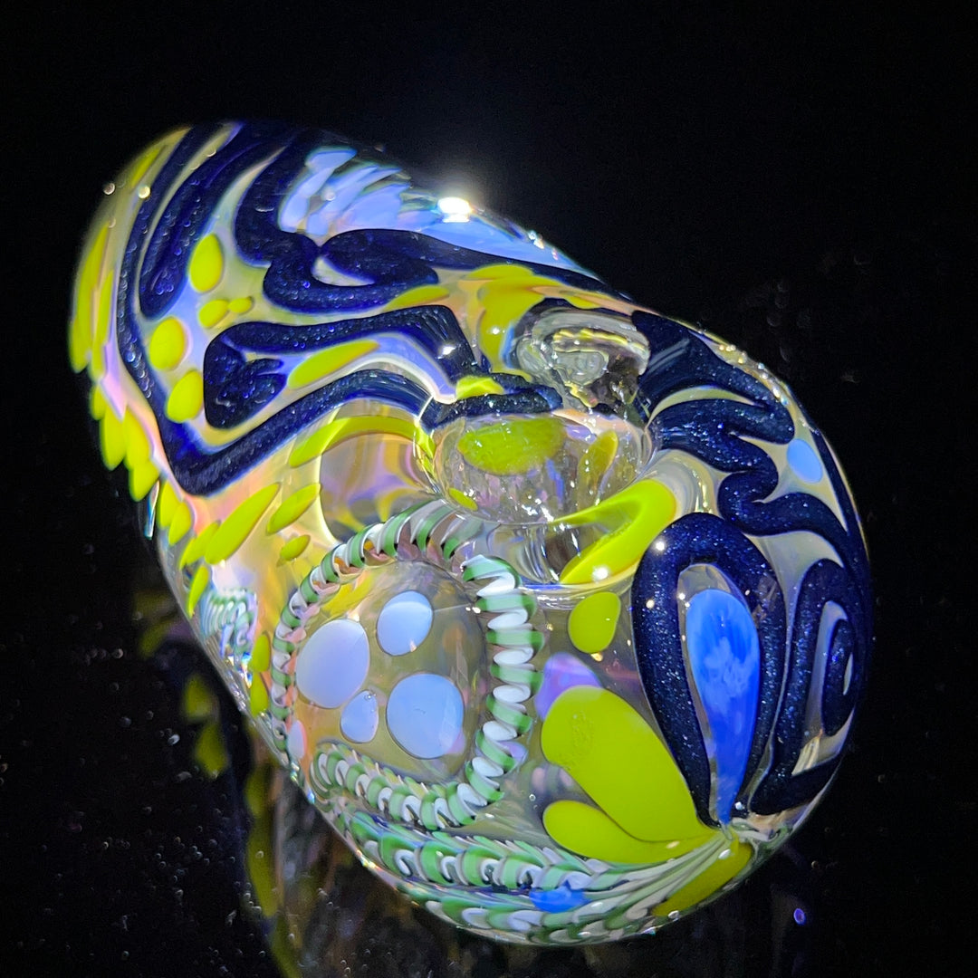 XL Inside Out Egg Spoon Glass Pipe Avant Garde   