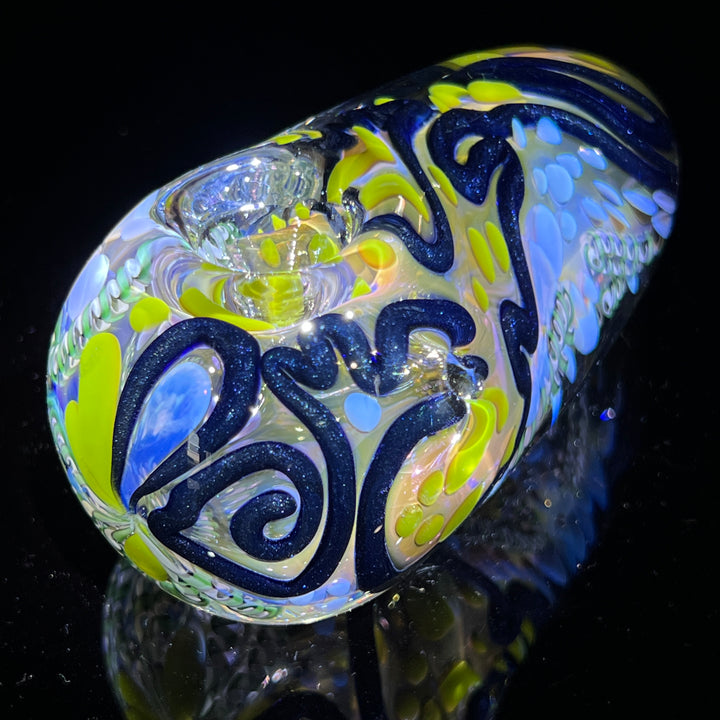 XL Inside Out Egg Spoon Glass Pipe Avant Garde   