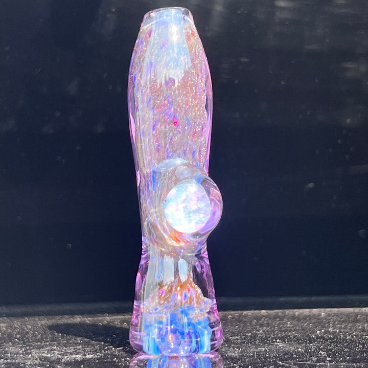 Black Plasma Opal Chillum Glass Pipe Tako Glass   