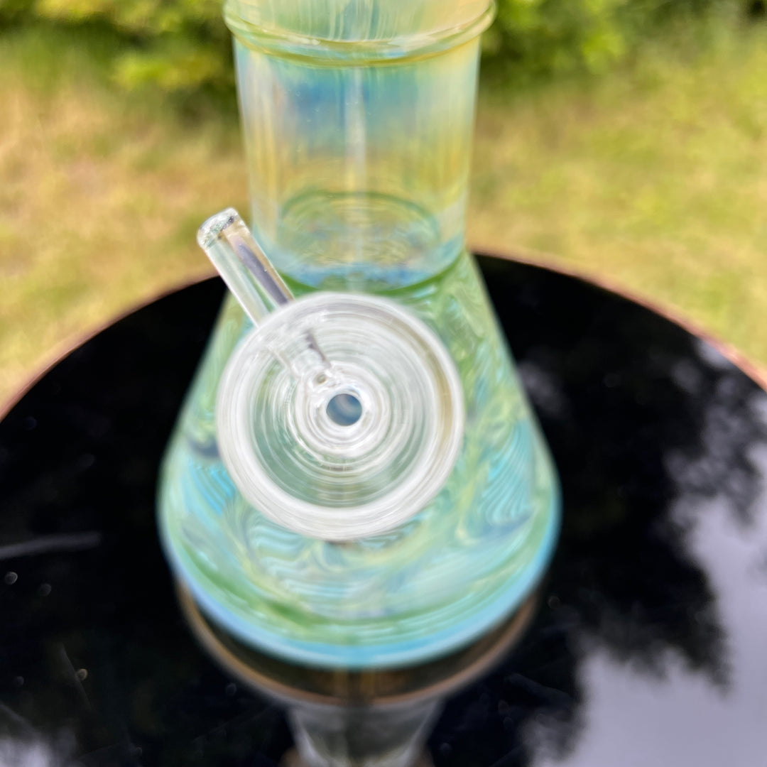 50x5 16" Ripple Fume Beaker Bong Glass Pipe TG   