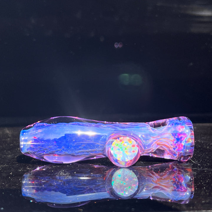 Purple Plasma Opal Chillum Glass Pipe Tako Glass   