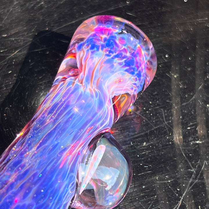 Purple Plasma Opal Chillum Glass Pipe Tako Glass   