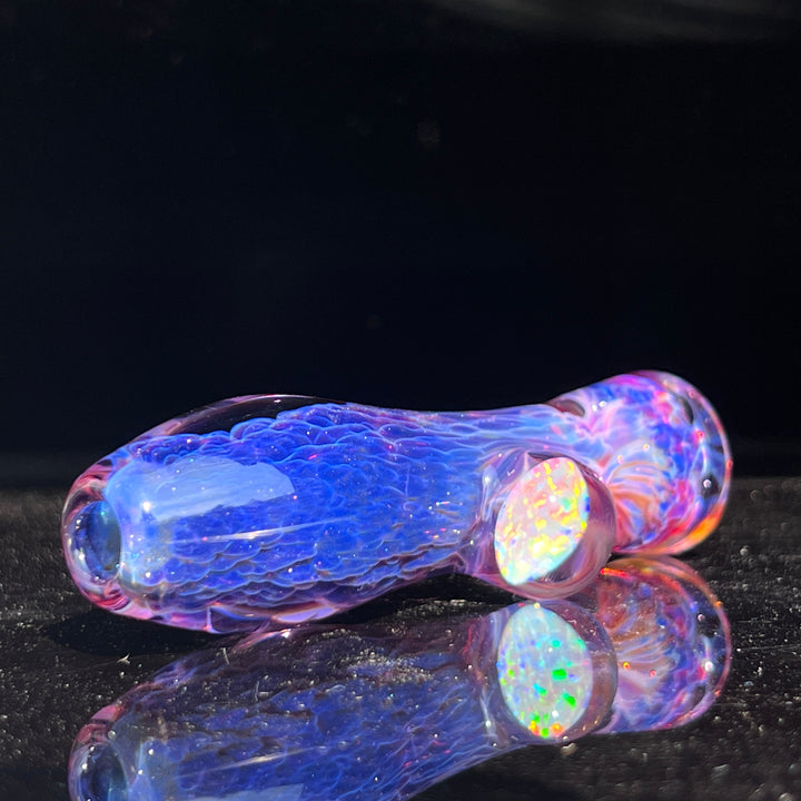 Purple Plasma Opal Chillum Glass Pipe Tako Glass   