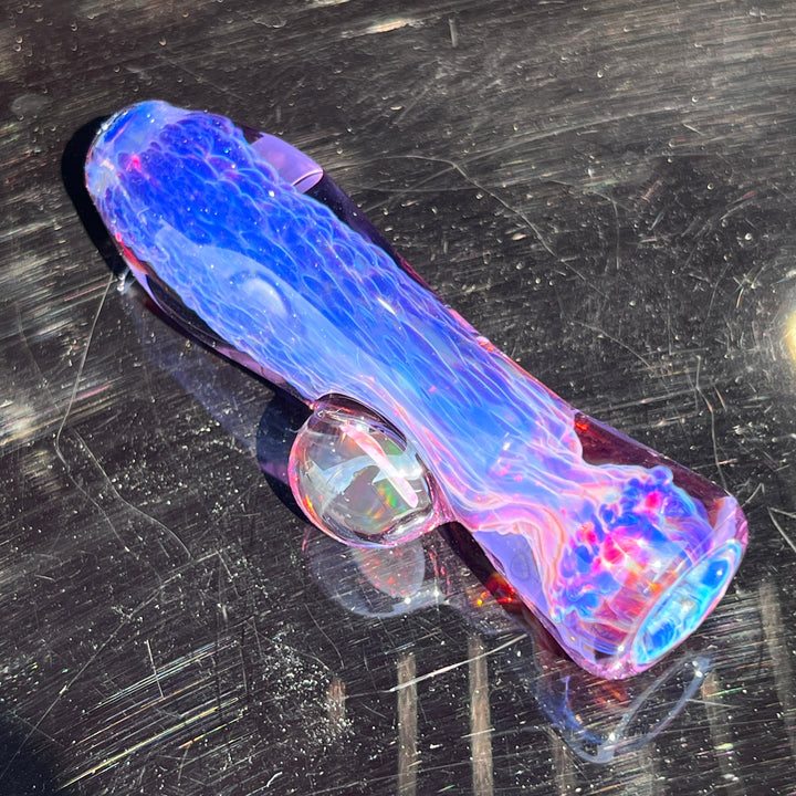 Purple Plasma Opal Chillum Glass Pipe Tako Glass   