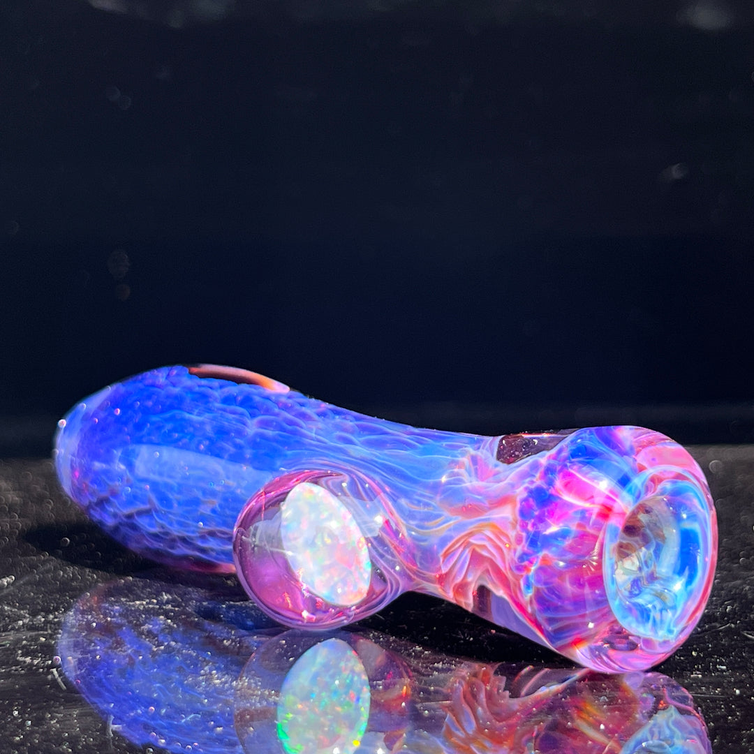 Purple Plasma Opal Chillum Glass Pipe Tako Glass   