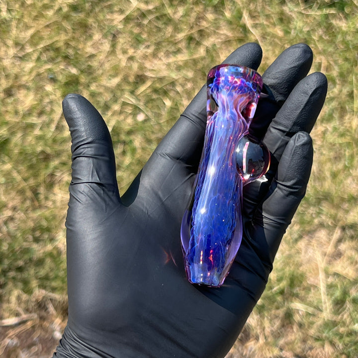 Purple Plasma Opal Chillum Glass Pipe Tako Glass   