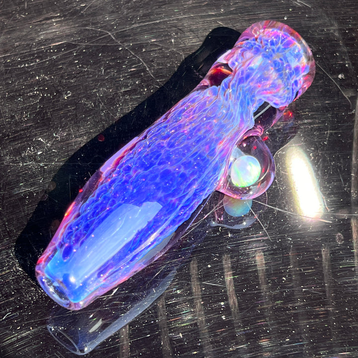 Purple Plasma Opal Chillum Glass Pipe Tako Glass   