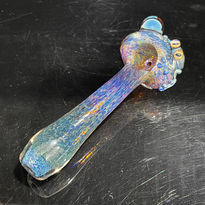 Fancy Mushroom Frog Spoon Glass Pipe Beezy Glass   