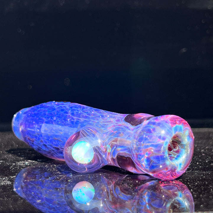 Purple Plasma Opal Chillum Glass Pipe Tako Glass   