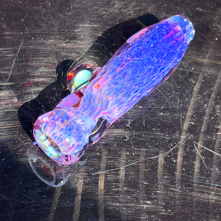 Purple Plasma Opal Chillum Glass Pipe Tako Glass   